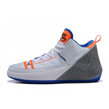 Jordan Why Not Zer0.1 Chaos White Orange-Blue-Grey Shoes
